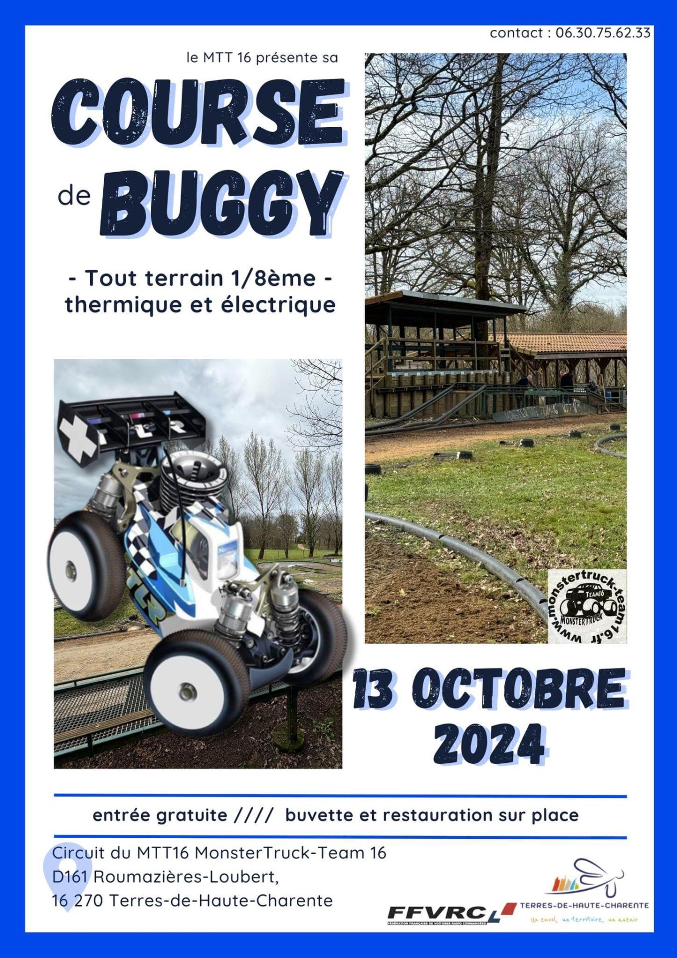 Affiche course mtt16 13 octobre 2024 