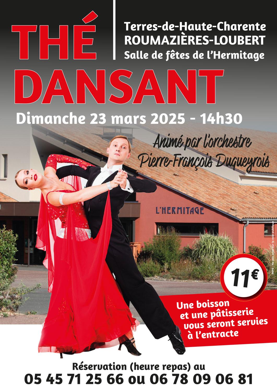 Affiche the dansant 23 03