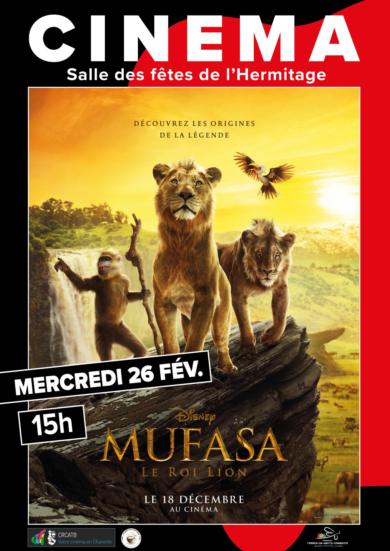 Cine janvier mufasa 2025